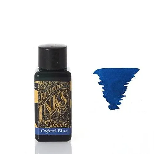 Diamine Oxford Blue Fountain Pen Ink