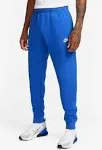 Nike Blue/White Club Joggers large Mens