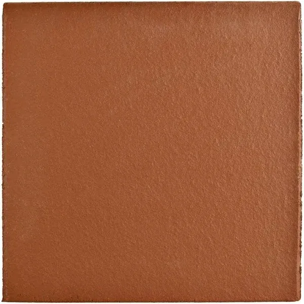 Merola Tile Quarry Bullnose Red 5-7/8" x 5-7/8" Ceramic Floor and Wall Trim - (1 Tile) - Bed Bath & Beyond - 13094639