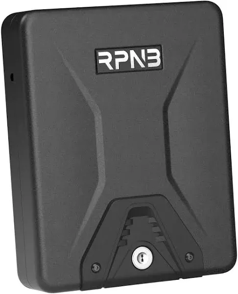 RPNB Gun Safe Security Safe Lock Box Portable Handgun Safe Key Lock Box