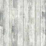 RoomMates Weathered Planks Peel & Stick Wallpaper Grey & White