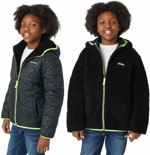 NWT Eddie Bauer Youth Reversible Jacket, L (14/16)