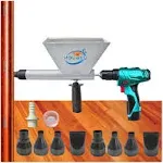 Mortar Grout Portable Caulking Pointing Grouting Caulking with 9 Nozzles (Wit...