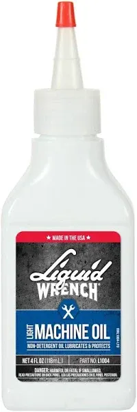 Liquid Wrench L1004 Light Machine Oil - 4 fl. Oz.