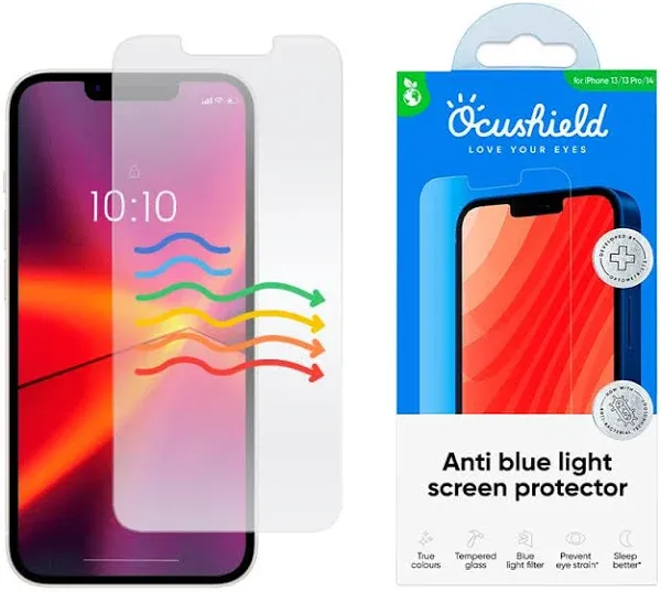  Anti Blue Light Tempered Glass Screen iPhone 13 Pro Max | 14 Plus (6.7&#034;)