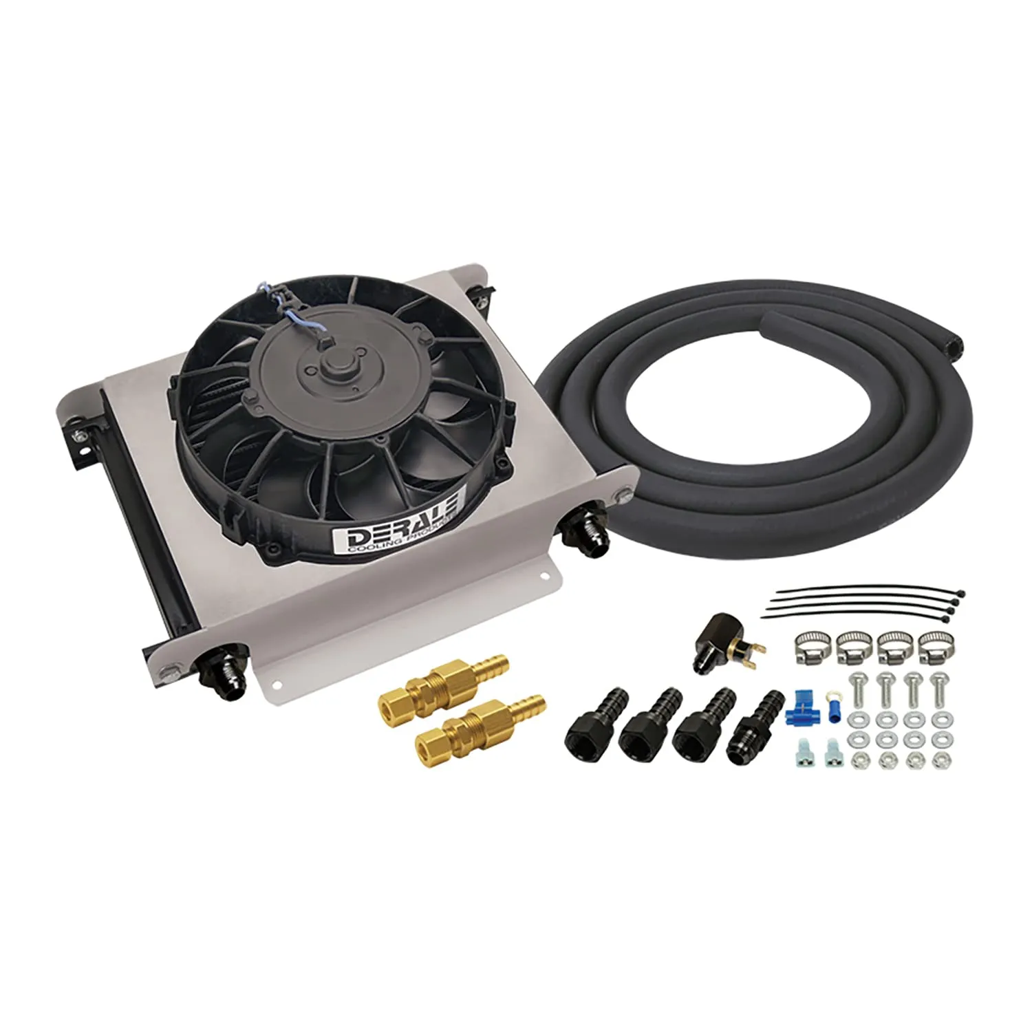 Derale Hyper-Cool Remote Transmission Cooler Kit 15960