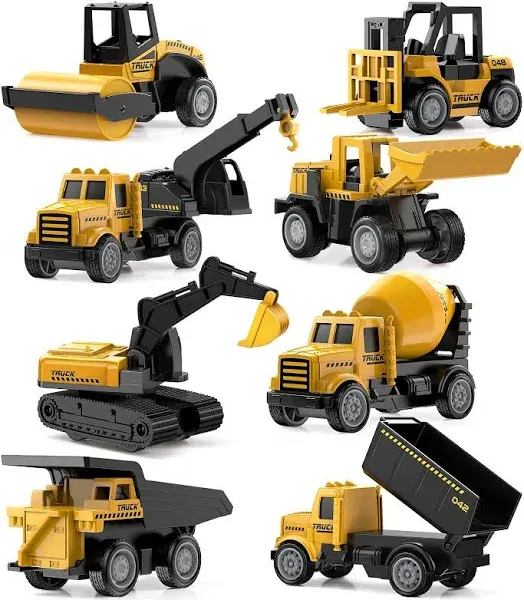 Construction Toys Excavator for Kids Geyiie Toys Truck Excavator Tractors for...