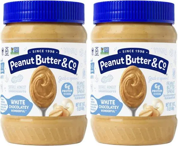 Peanut Butter & Co White Chocolate Wonder Peanut Butter, 16 oz