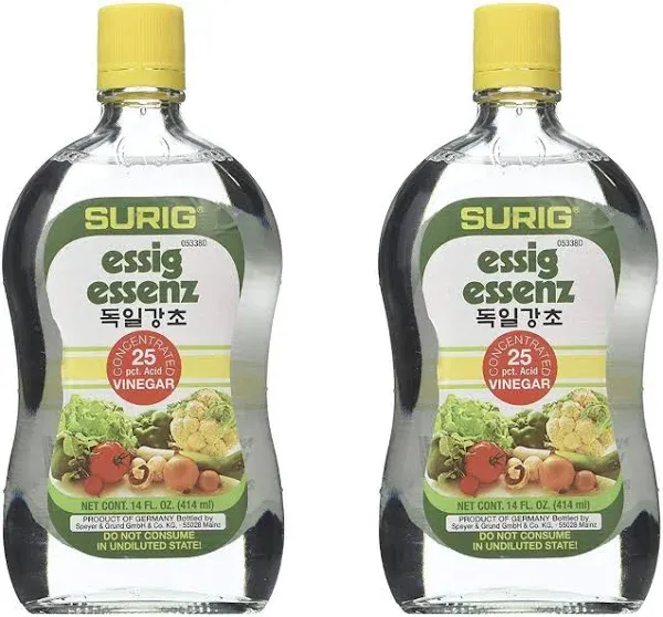 Surig Essig Essence Vinegar (13 Ounce) - Pack of 2