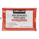 44 Bags Microwave Popcorn &#034;Movie Theater Butter from Kirkland Signature