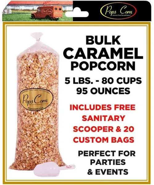 Gourmet Pops Corn Caramel Popcorn Bulk