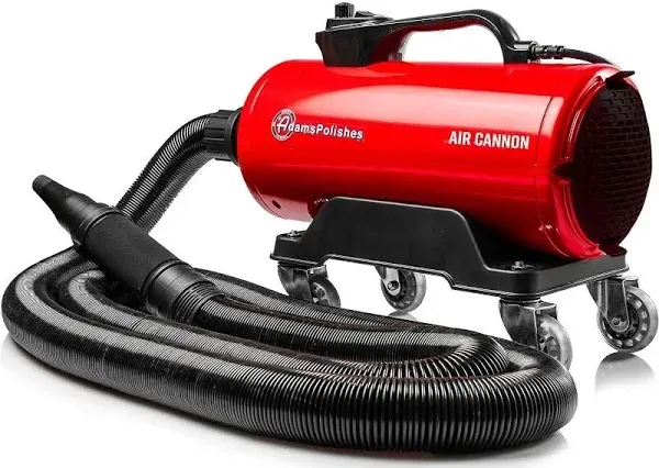 Adam's Polishes Air Cannon Touchless Dryer | Forced Air Touchless Drying System for Cars & Motorcycles Air Cannon | Premium Car Care & Detailing