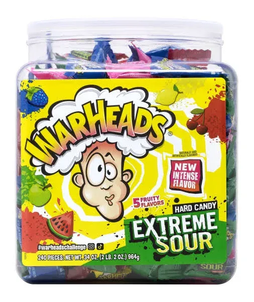 Warheads Xtreme Sour Hard Candy