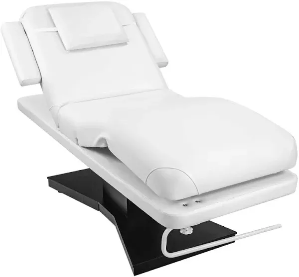 SKINACT Milo 3.0 Motor (with Independent Leg Adjustment) Electric Massage & Facial Bed/Table with Face Cradle Dark Brown