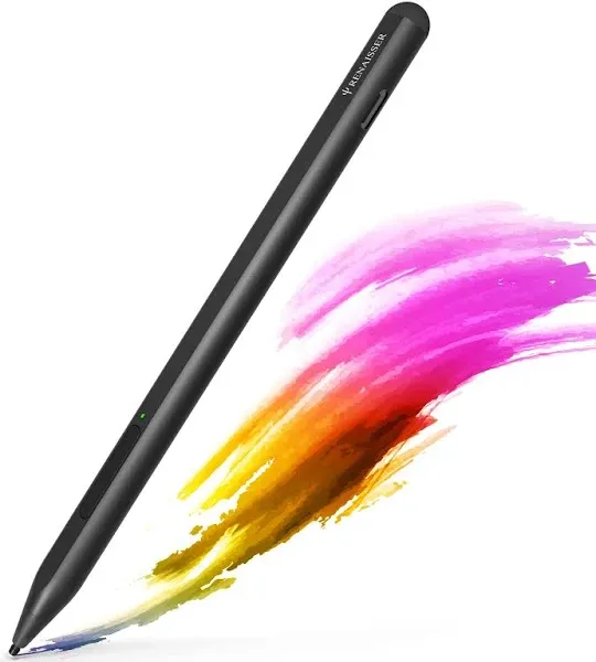 RENAISSER Raphael 520 Stylus for Surface, Designed in Houston, Made in Taiwan, 4096 Pressure Sensitivity, Compatible with New Surface Pro 9 Pro 8LA