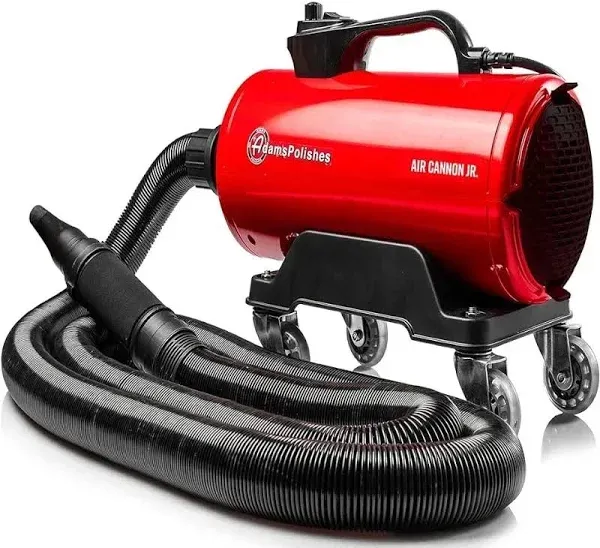 Adam's Air Cannon Car Dryer Blower - Powerful Detailing Wash | Filtered Dryers, Blowers & Blades Safer Than Microfiber Towel Cloth