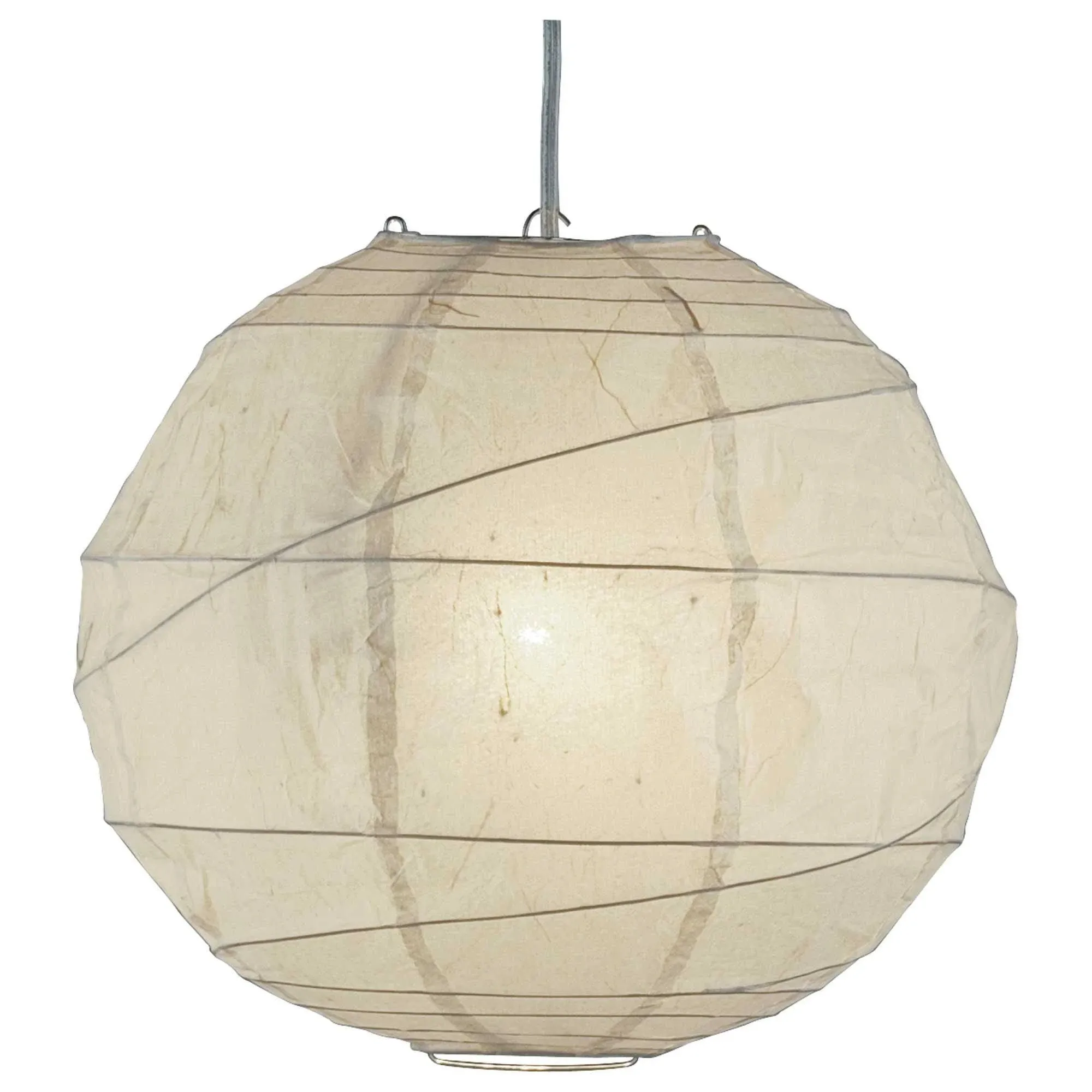 Large Orb Pendant Natural - Adesso