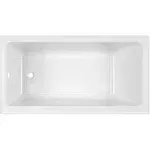 Soaking Tub Studio 60 x 32 Inch with Built-In Apron Left Hand Outlet White Acrylic Above Floor Rough