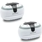 Magnasonic Professional Ultrasonic Jewelry and Eyeglass Cleaner - 2 Pack