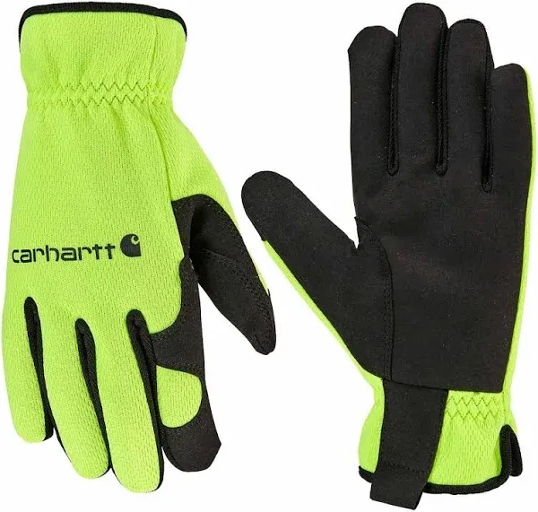 Carhartt Men's High Dexterity Open Cuff Glove