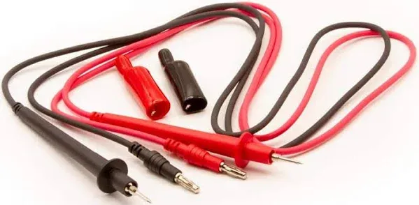 Triplett 79-127 48" Test Leads with Insulated Screw-On Alligator Clips