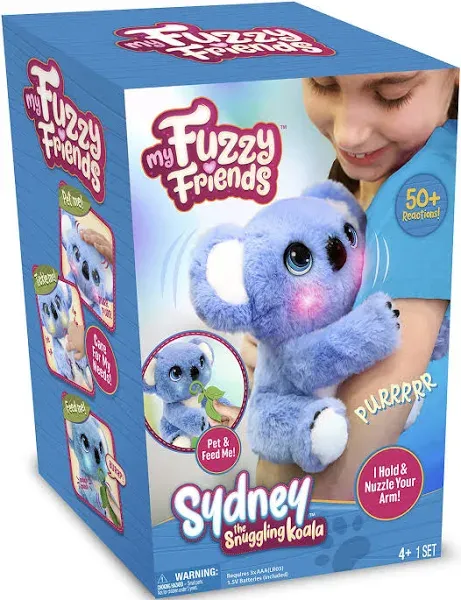 Sidney The Snuggling Koala Interactive Hugging Kids Companion Plush Pet