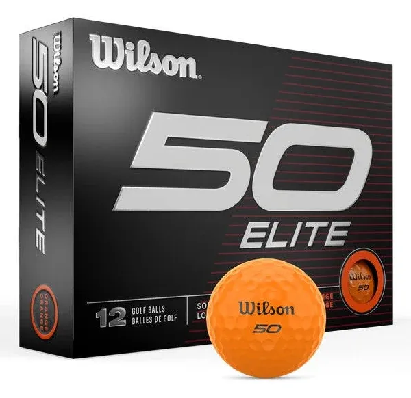 Wilson Staff Fifty Elite Personalized Golf Balls