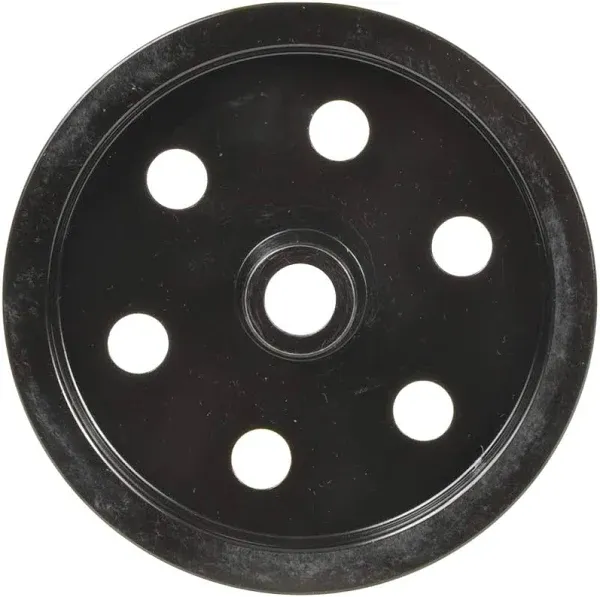 1990 Ford Taurus New Series Power Steering Pump Pulley - Black, Steel, Serpentine, Direct Fit, Sold individually 3P-25140 by A1 Cardone®