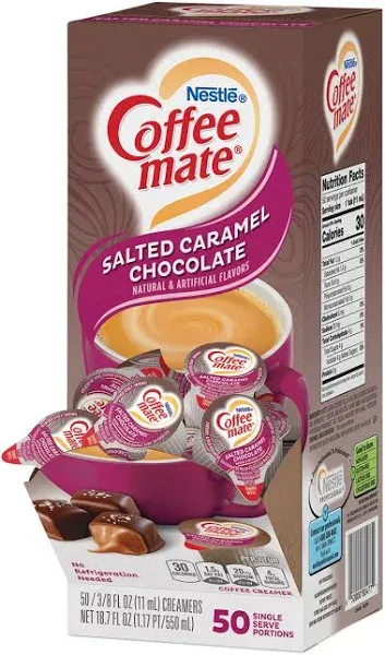 Coffee Mate Salted Caramel Chocolate Liquid Coffee Creamer