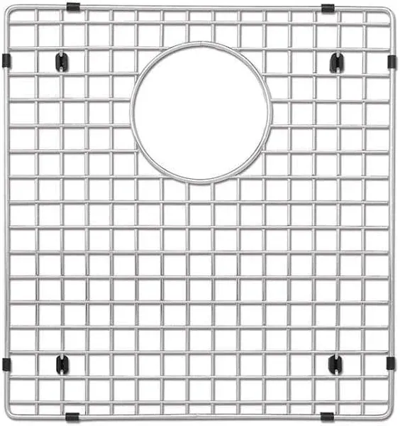 Blanco 516364 Stainless Steel Sink Grid (Precis 1-3/4 left bowl) Accessory, Medium