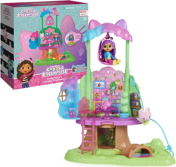 Gabby's Dollhouse Transforming Garden Treehouse Playset