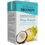 Monin Pina Colada Fruit Smoothie Mix, 46 Ounce, 6 per Case