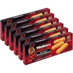 Walker’s All-Butter Shortbread Fingers - 8-Count Box (Pack of 6) - Authentic Shortbread Cookies from Scotland​