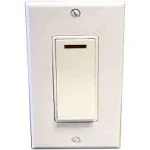 Amba Pilot Light Switch (White)