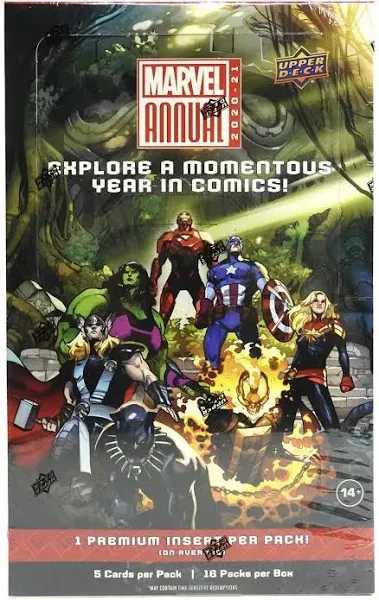 2020-21 Upper Deck Marvel Annual Hobby