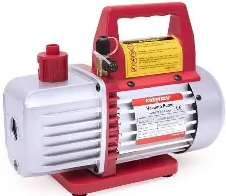 KOZYVACU TA350 3.5 CFM 1/4HP 1 STAGE VACUUM PUMP, Powers On