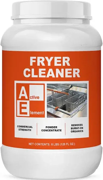 Fryer Boil Out - 8-lbs - Commercial Strength - Contains 16 Cleanings - Concen...