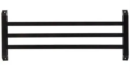 Camco® 43976 - Black Adjustable Screen Door Push Bar