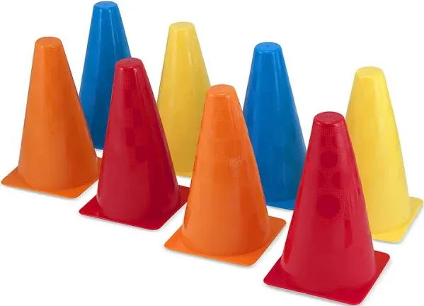 Melissa & Doug 8 Activity Cones - Set of 8