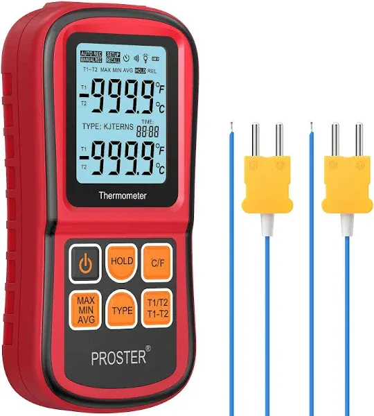 Proster Digital Thermocouple Temperature Thermometer