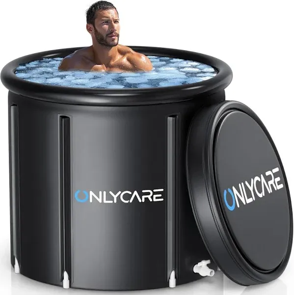 ONLYCARE Ice Bath Tub for Athletes - Upgrade XL 116 Gal Cold Plunge Tub with ...