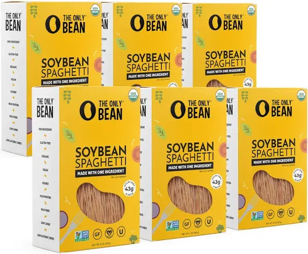 The Only Bean Organic Soy Bean Spaghetti Pasta