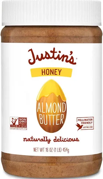 Justins Almond Butter Honey - 16 Oz