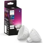 30-Watt Equivalent Color Changing MR16 LED Smart Light Bulb 2200-6500K (2-Pack)