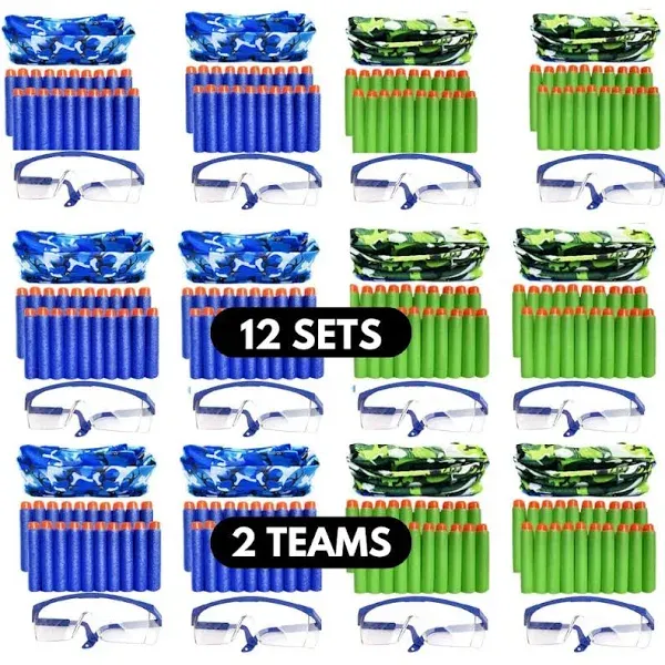 Wishery Accessories Nerf Party Supplies Pack