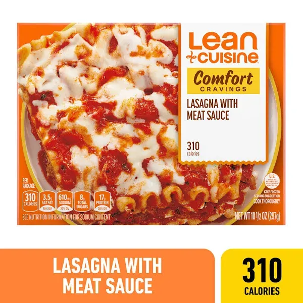 Lean Cuisine Lasagna with Meat Sauce