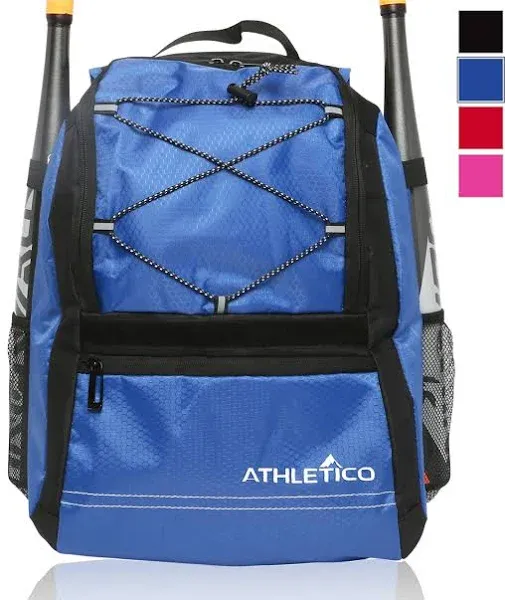 Youth Baseball Bag Bat Backpack for Baseball T-Ball &amp; Softball Equipment &amp; Gear