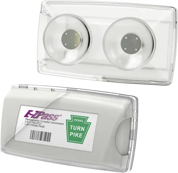 Durable Toll EZ Pass Holder with Suction Cups Holds Well to Your Windshield Car,