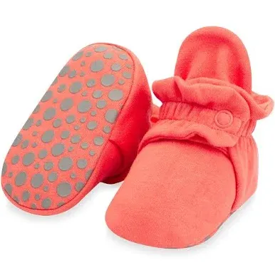 Zutano Unisex Organic Cotton Gripper Baby Booties