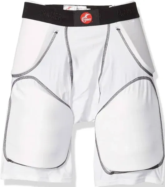 Cramer Classic 5-Pad Football Girdle - White -Size X Large 